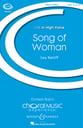 Song of Woman SSAA choral sheet music cover